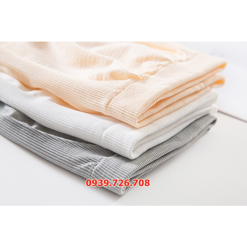 Quần lót mặc trong váy - Quần lót đùi nữ bảo hộ khi mặc đầm váy chất vải cotton 4 chiều cao cấp Màu TRẮNG ĐEN DA XÁM