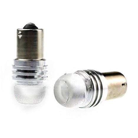 Bóng đèn LED de lùi xe hơi ô tô màu trắng siêu tiết kiệm sáng tốt 1156 DC 12V xi nhan báo rẽ cho Toyota Vios Innova