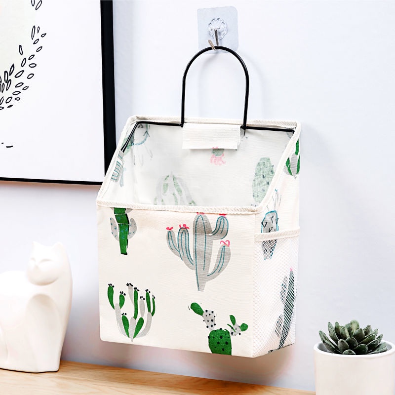Túi Vải Nghệ Thuật Chống Thấm Nước Treo Tường Đựng Đồ Dùng Cho Học Sinh Ký Túc Xá
