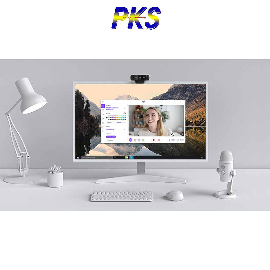 Webcam Logitech C922 độ phân giải 1080P cao cấp - Hàng chính hãng