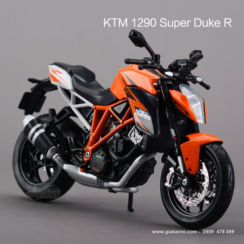 Xe Mô Hình Ktm 1290 Super Duke Orange Tỉ Lệ 1:12 - Maisto - 8704