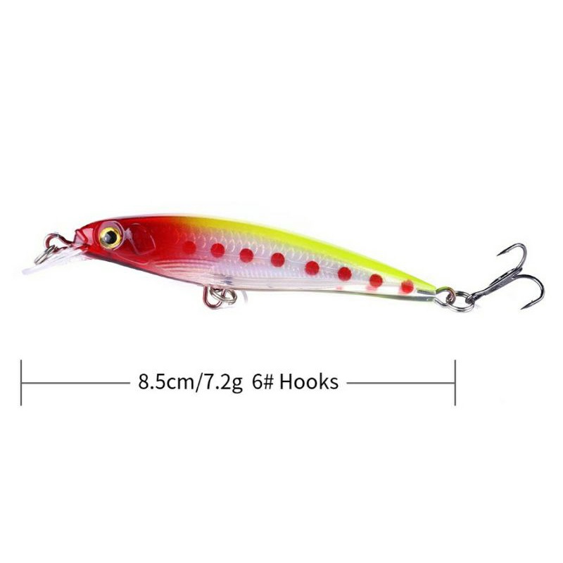 Cá Minnow Lure 8.5Cm 7.2Gram