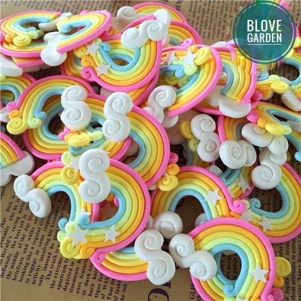 Tiểu cảnh trang trí - Cầu vồng trang trí terrarium, sen đá xương rồng, cây cảnh mini, làm quà tặng, trang trí mô hình