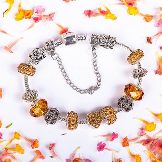 Vòng Charm mạ bạc
