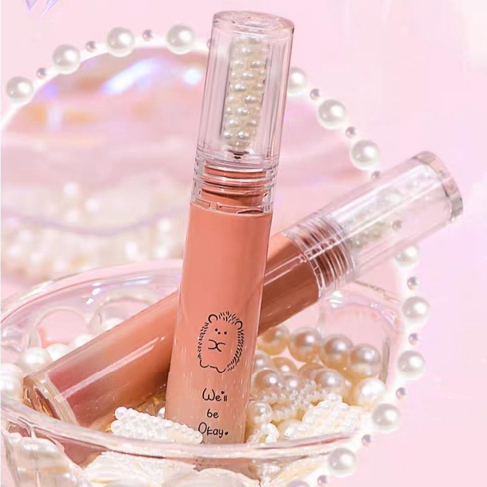Son kem bóng nhím GOGO TALES căng mọng nhẹ môi Coloured Glaze Mirror Light Lip Glaze Gogotales GT371 GOGO110