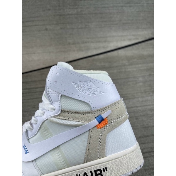 GIÀY JD1 OFF WHITE TRẮNG CAO CỔ LAI AU