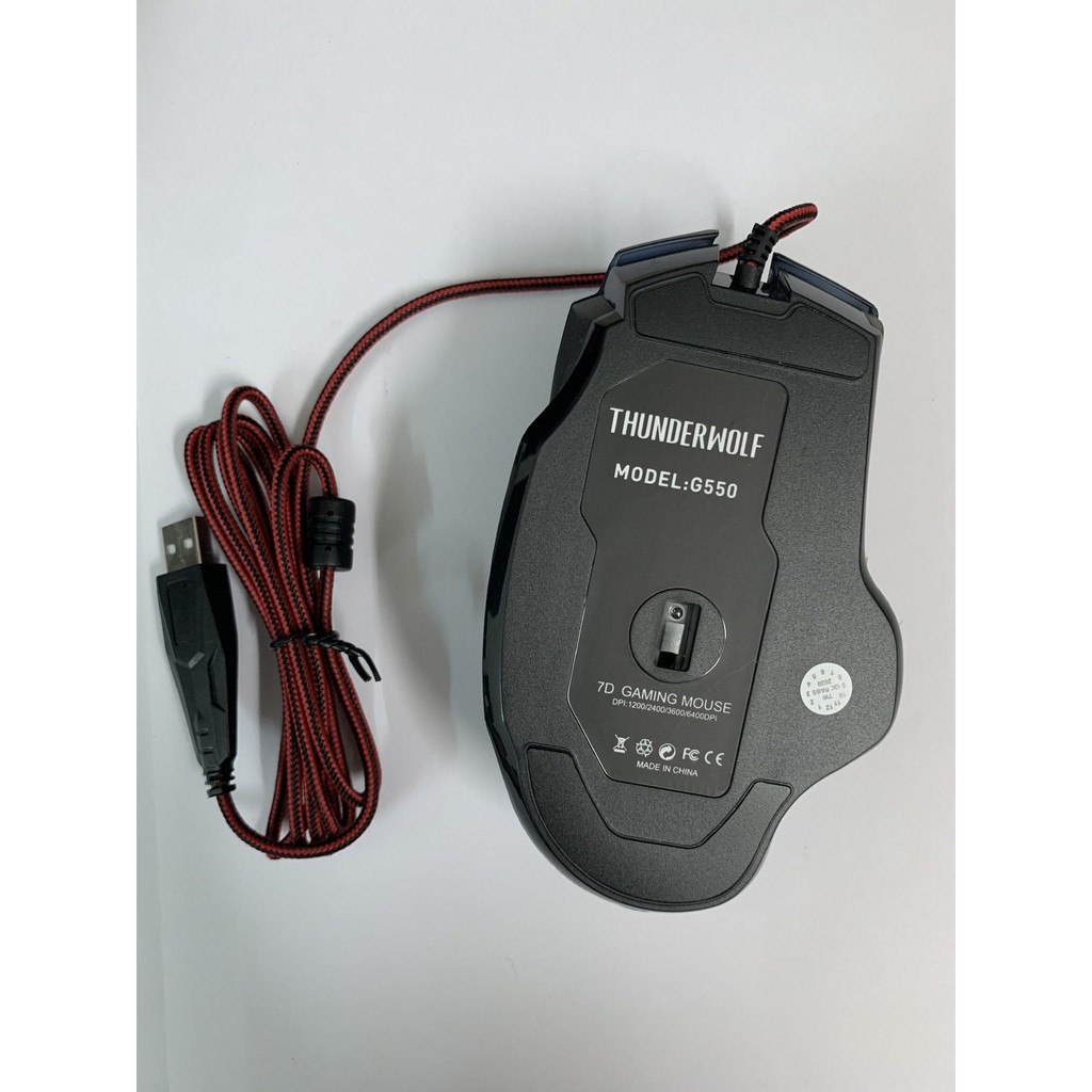 Chuột Có Dây 💎𝓕𝓡𝓔𝓔𝓢𝓗𝓘𝓟💎 Mouse T-WOLF G550 USB Dành Cho Game Thủ  SPTECH COMPUTER