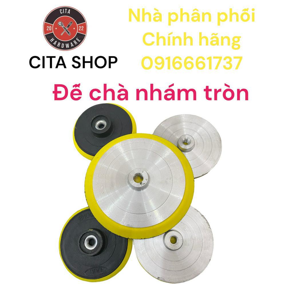 Đế nhựa - nhôm dán chà nhám