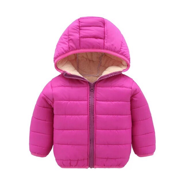 Áo phao có mũ lót lông cao cấp dày dặn cho bé yêu (8-18kg) | BigBuy360 - bigbuy360.vn