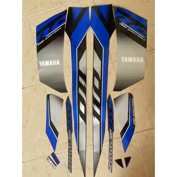Tem Sirius RC  màu xanh dương đời 2018_NguyenDungDecal