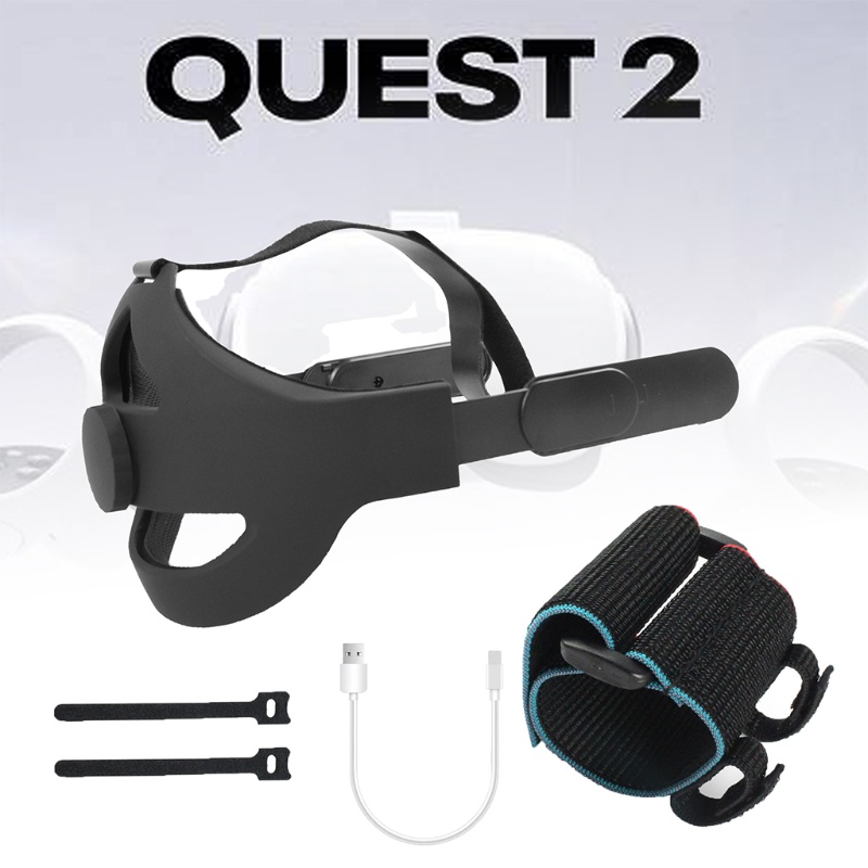 Mũ bảo hiểm có đệm đầu điều chỉnh được tương thích với Oculus Quest 2 | BigBuy360 - bigbuy360.vn