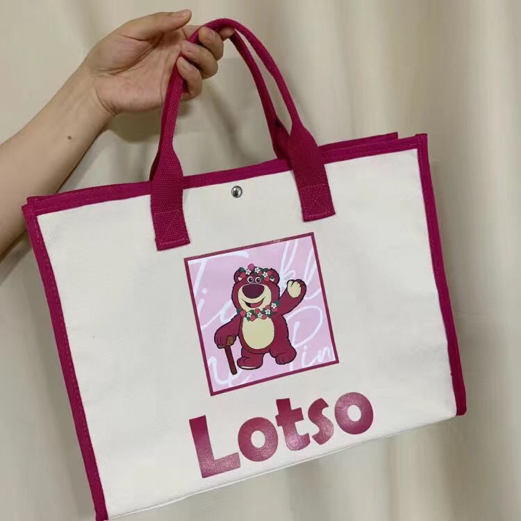 Túi Xách Tay Bằng Vải canvas In Họa Tiết Thời Trang Dành Cho Nữ