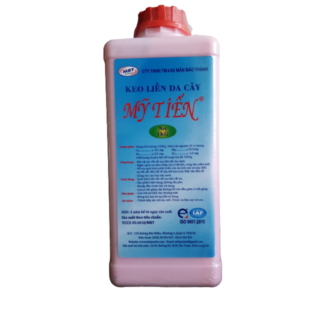 Keo Mỹ Tiến, Keo Liền Sẹo, Liền Da Cây chai lớn 1kg