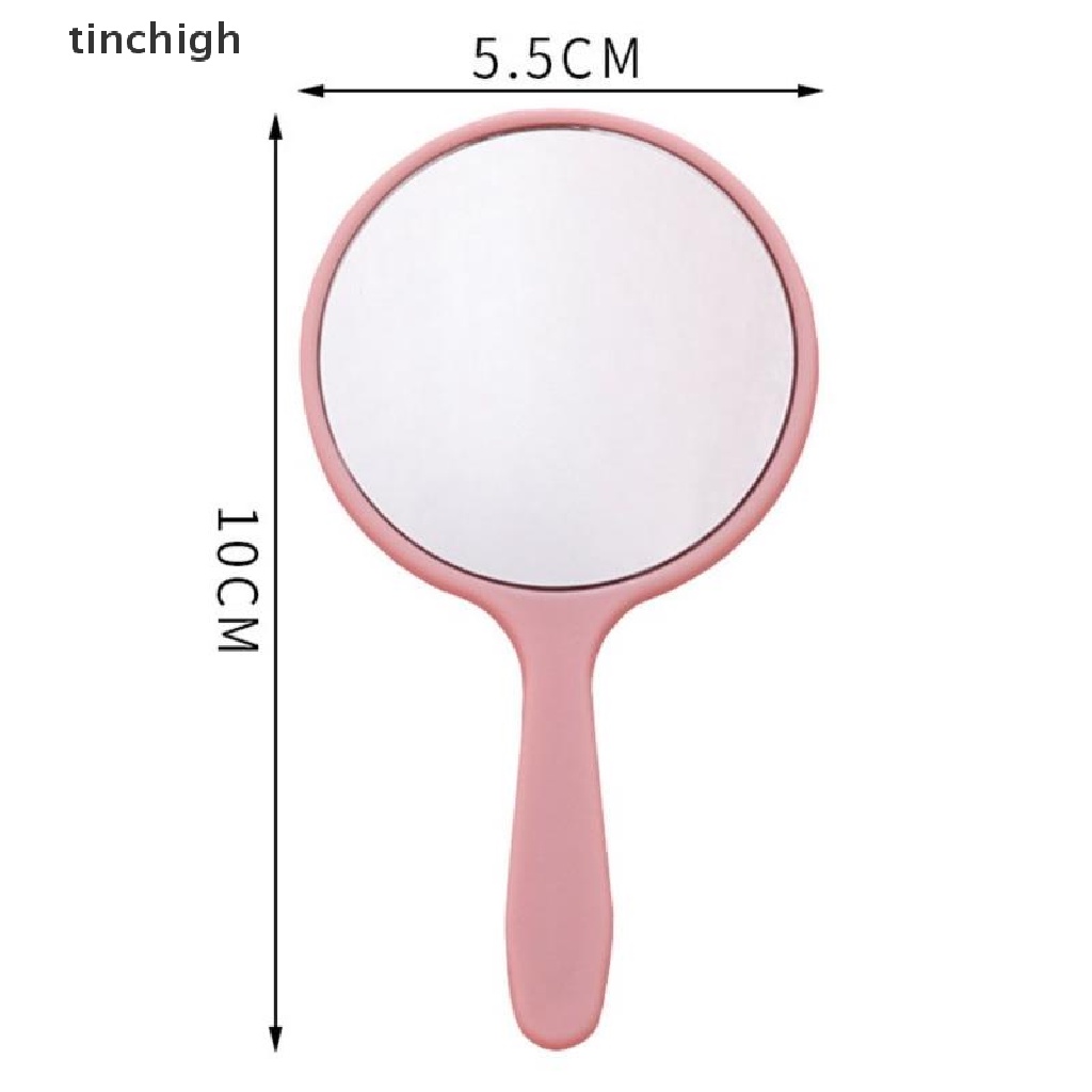 (Hàng Mới Về) Gương Trang Điểm Cầm Tay Hình Tròn