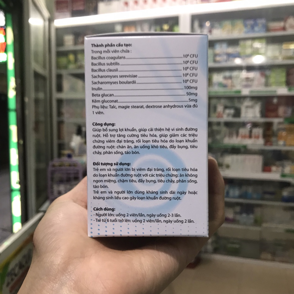 Men Vi Sinh PROGOLD SMILE Bổ Sung Lợi Khuẩn Tăng Cường Tiêu Hoá