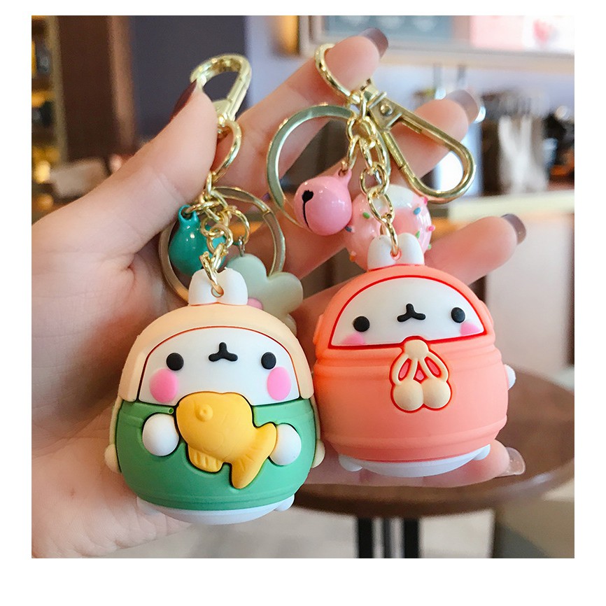 Móc khóa Molang cute