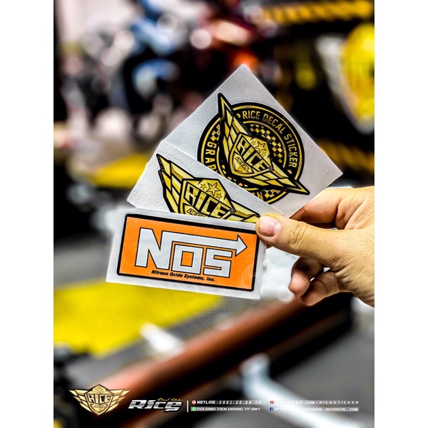 Tem dán logo NOS