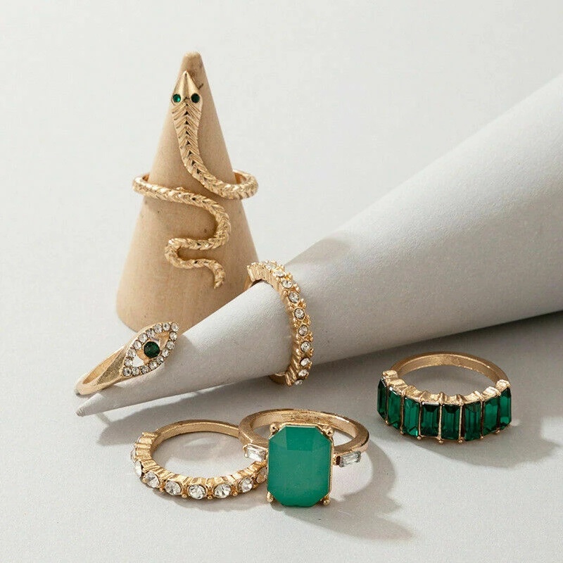 Set 6 Nhẫn Thời Trang Cổ Điển Cho Nữ