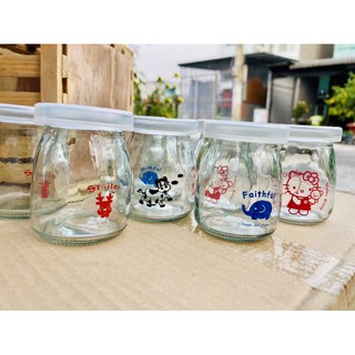 HỦ THUỶ TINH LÀM SỮA CHUA/ CARAMEN 100ml