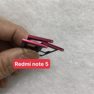 Khay sim xiaomi Redmi Note 5 / note 5 pro lắp chung