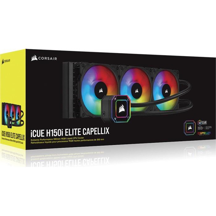 Tản nhiệt nước Corsair H150i ELITE CAPELLIX - NEW CW-9060048-WW