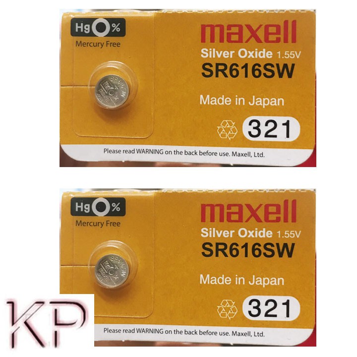 5 PIN Đồng Hồ SR616SW MAXELL Chính Hãng