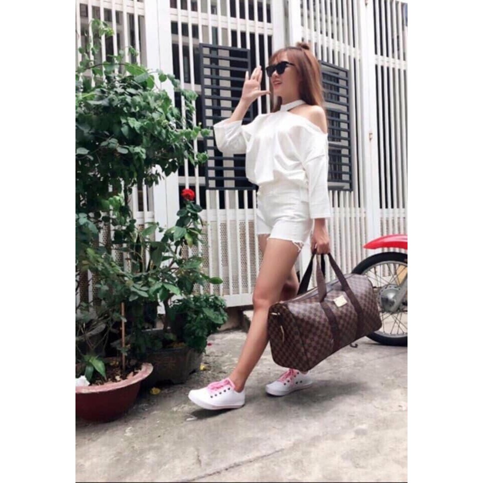] Túi trống du lịch LV,💖 FREESHIP💖, có dây đeo chéo, giá chỉ 95k | BigBuy360 - bigbuy360.vn