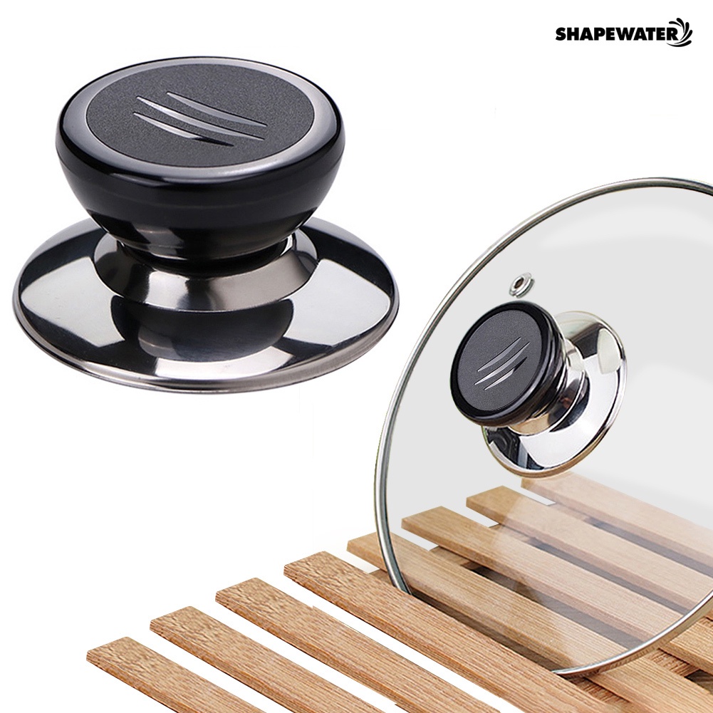 Núm Tay Cầm Nắp Nồi Bằng Thép Không Gỉ Chống Bỏng Thay Thế Tiện Dụng Cho Nhà Bếp (tuyển sỉ).