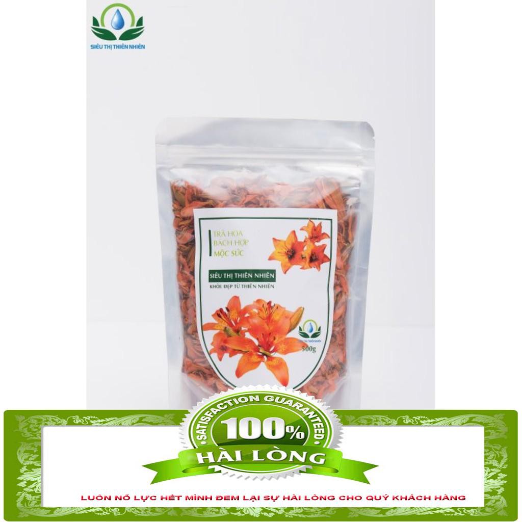 [GIÁ GỐC] -  Hoa bách hợp đỏ thương hiệu Mộc Sắc gói 100g