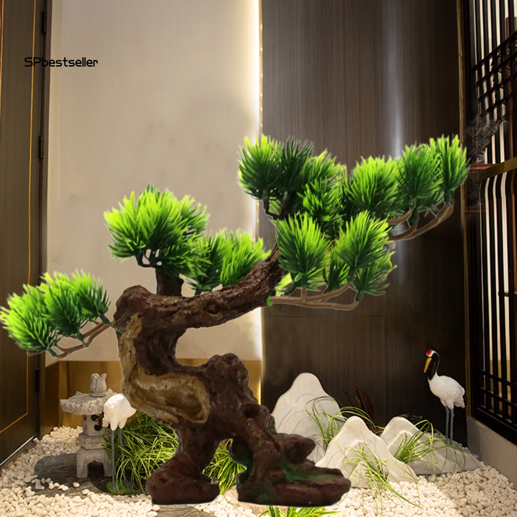 Cây Thông Giả Bằng Nhựa Resin Đa Năng Trang Trí Bể Cá