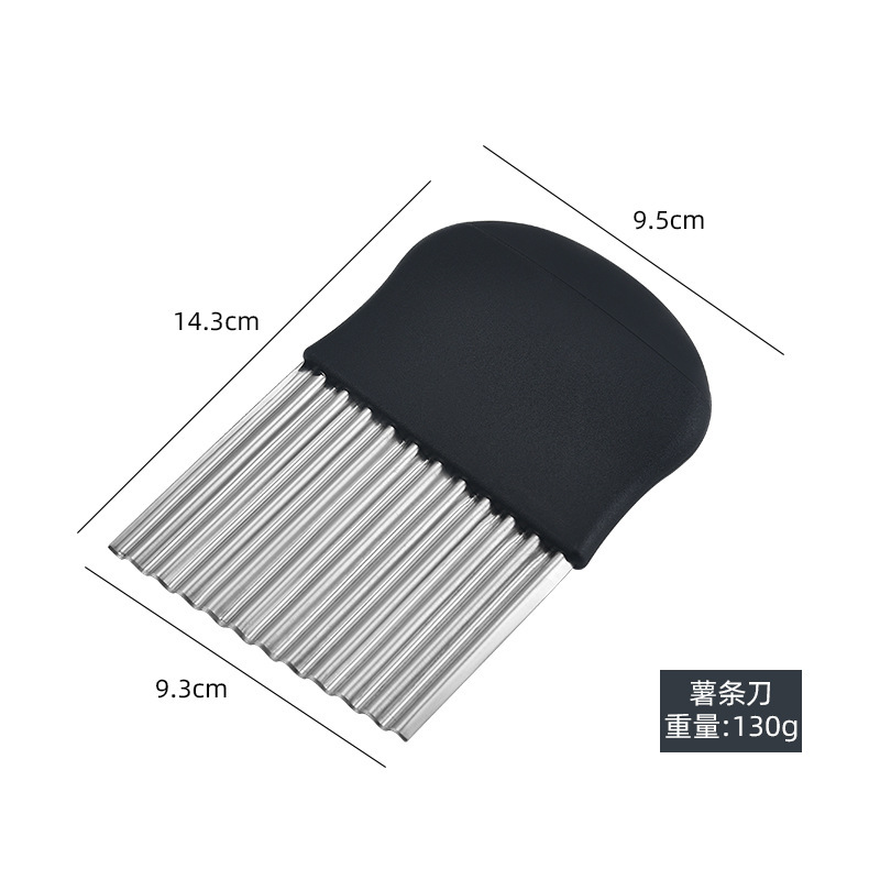 Dụng Cụ Cắt Khoai Tây Chiên Bằng Thép Không Gỉ Đa Năng Mới