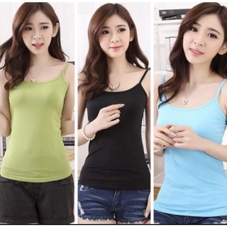 Áo thun 2 dây nữ Áo thun nữ hai dây thun cotton có size lớn 35-70kg