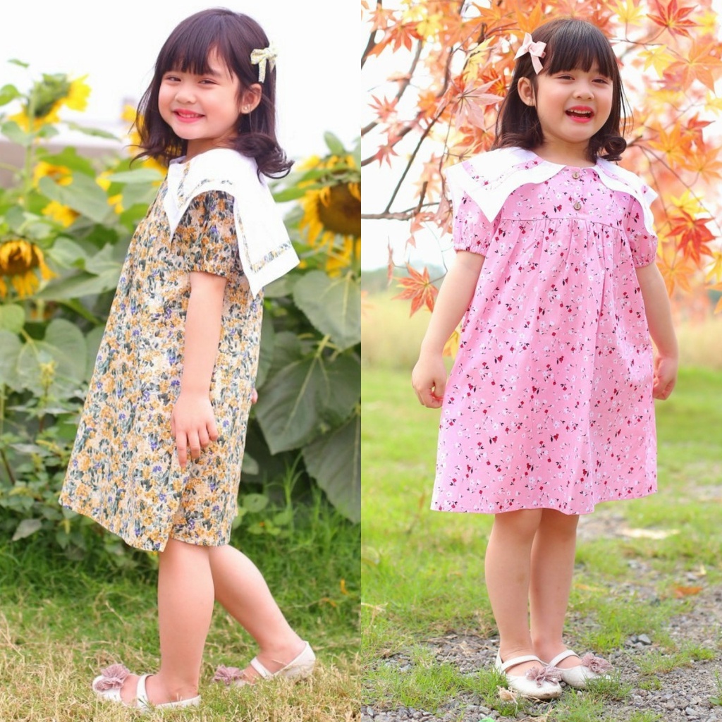 váy cho bé gái 1-7 tuổi hoa nhí xinh yêu 10-25kg ,mamikid