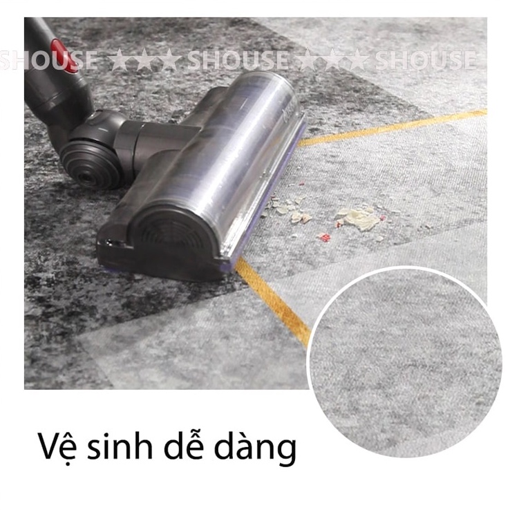 Thảm Chùi Chân Lau Chân trải sàn SHOUSE  đế cao su hút nước phòng khách phòng tắm 3d  hình thú chống trơn trượt cao cấp