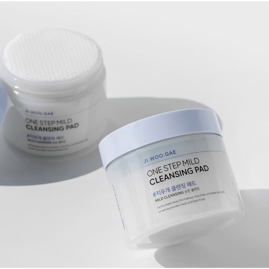 Miếng tẩy trang làm sạch da và dưỡng ẩm Celimax One Step Mild Cleansing Pad 60EA
