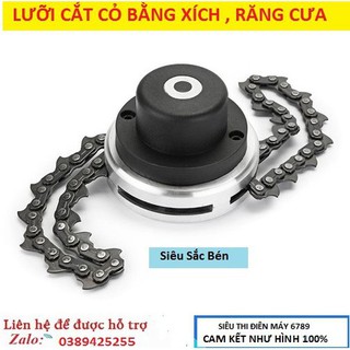Lưỡi cắt cỏ, Lưỡi cắt cỏ bằng xích thép , dọn cỏ siêu nhanh