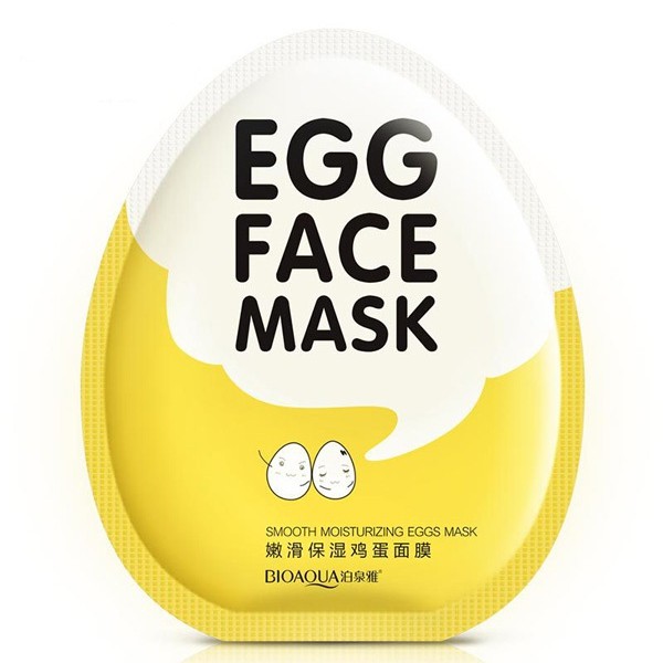 Combo 10 miếng mặt nạ Bioaqua Egg Face Mask (Trứng vàng)