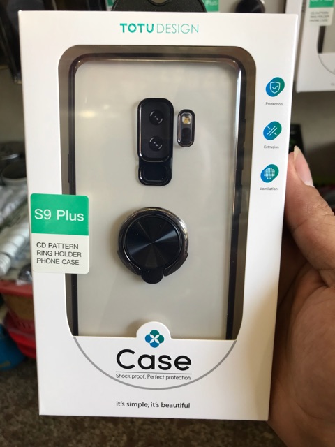 Ốp lưng Totu samsung S9 plus có ring đính kèm