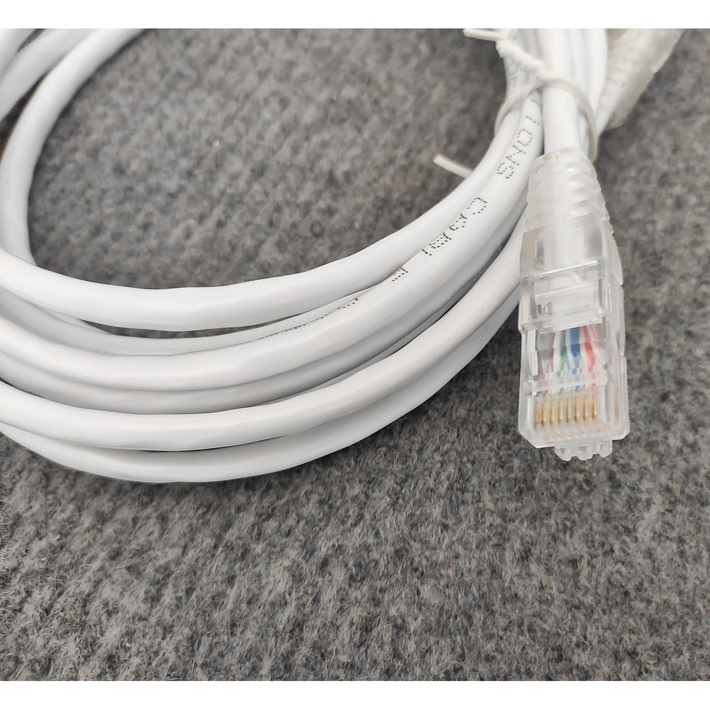 Dây mạng bấm sẵn Cat 5 dài 0.5M 1.5m 2M 3M 5M nhiều màu giao nhẫu nhiên APELE