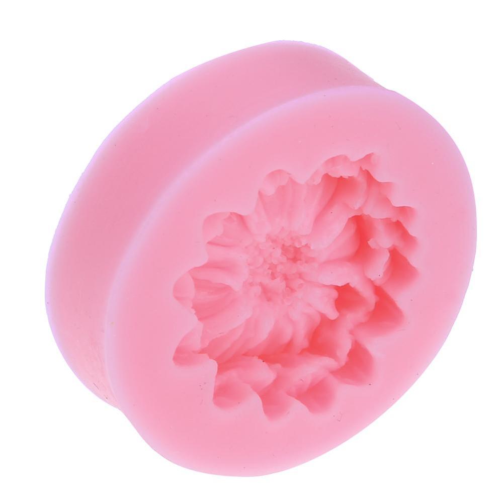 Khuôn làm bánh tạo hình hoa lily bằng silicon chất lượng cao