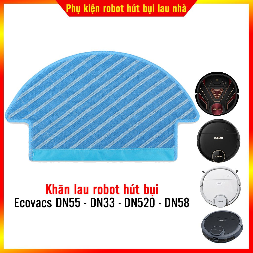 Bộ phụ kiện robot hút bụi Ecovacs DN55, DN33, DN520, DN58