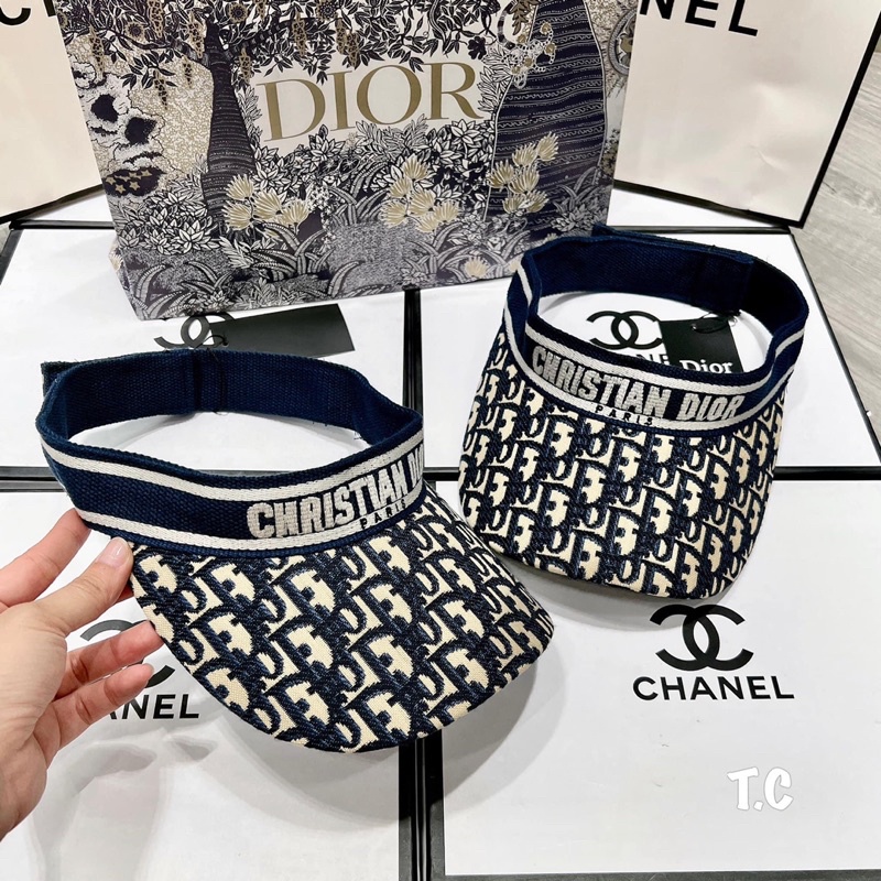 Mũ lưỡi trai nửa đầu Đi Biển Mùa Hè CHRISTINA Mới