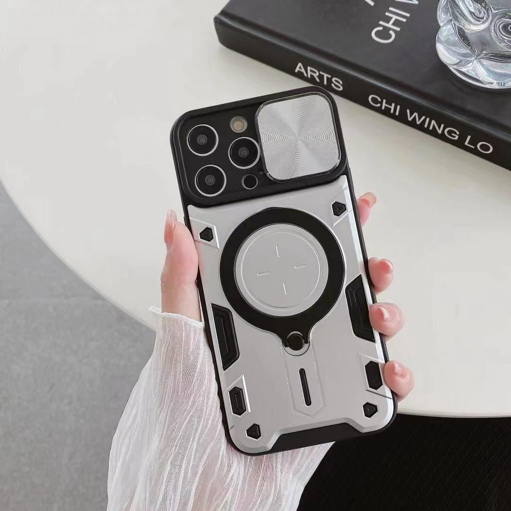Ốp Điện Thoại Chống Sốc Có Giá Đỡ Cho iPhone 14 / 13 / 12 / 11 / X / 8P / 7P / 7