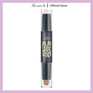 LAMEILA 1002 Bút Tạo Khối Và Che Khuyết Điểm 2 Đầu Lameila Contour & Highlight Stick MÀU L1002
