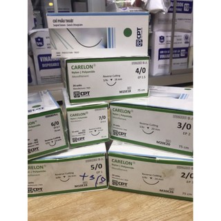[Bán lẻ] Chỉ phẫu thuật Nylon CPT (2/0,3/0, 4/0, 5/0, 6/0, 7/0)