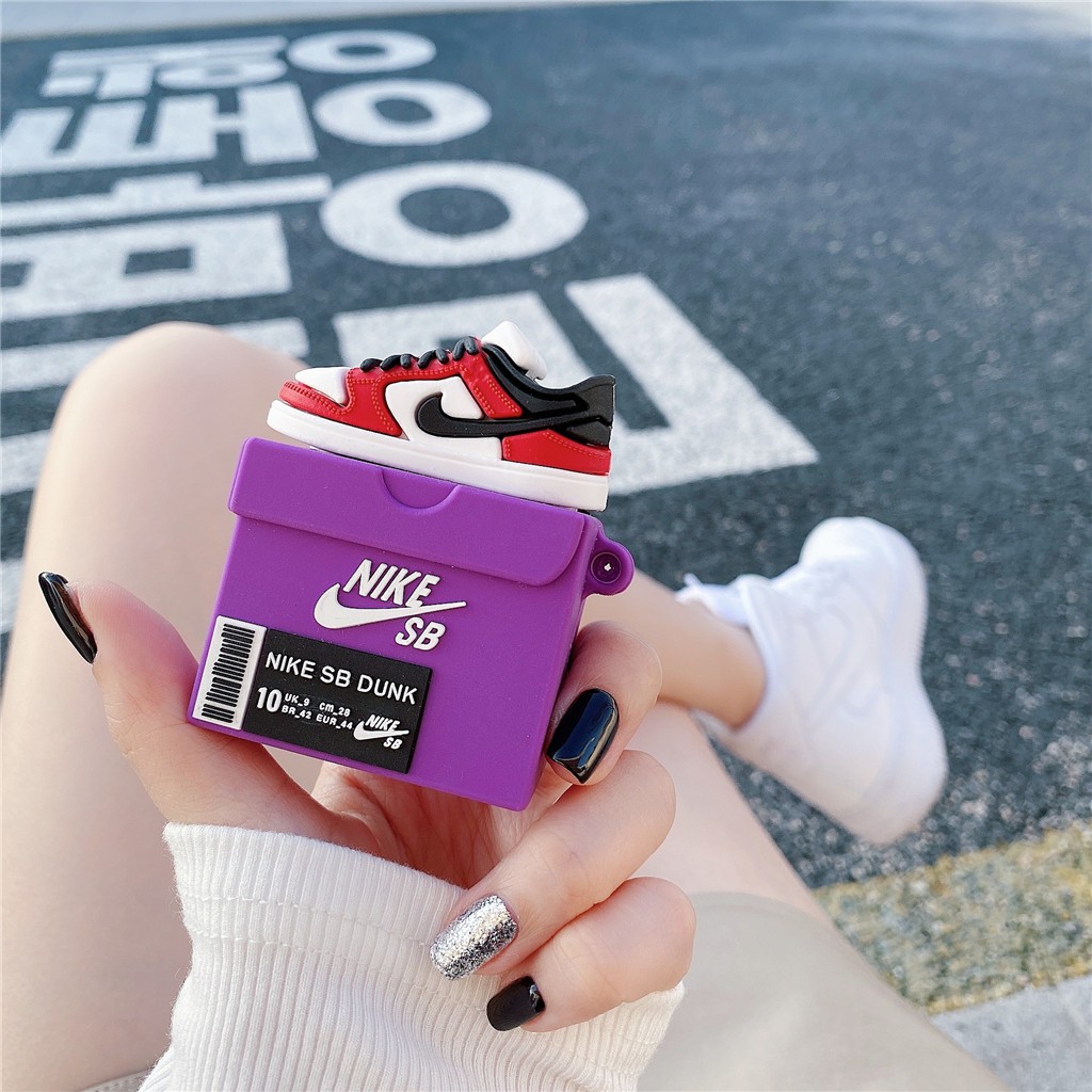 Vỏ silicon bảo vệ hộp đựng tai nghe cho Iphone Airpods Pro Airpods 1 Airpods 2 | BigBuy360 - bigbuy360.vn