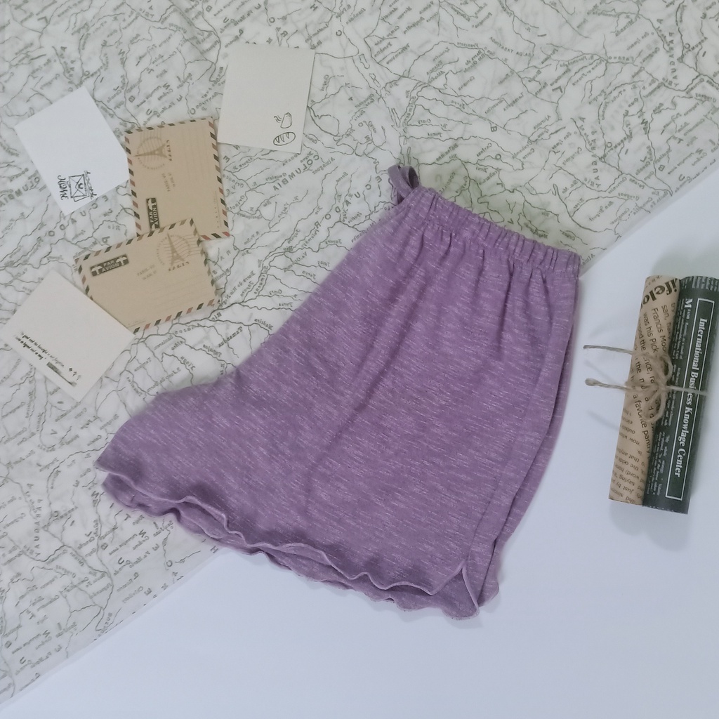 Đồ bộ ngủ nữ RCB12, hai dây yếm chất liệu thun cotton 100% | BigBuy360 - bigbuy360.vn