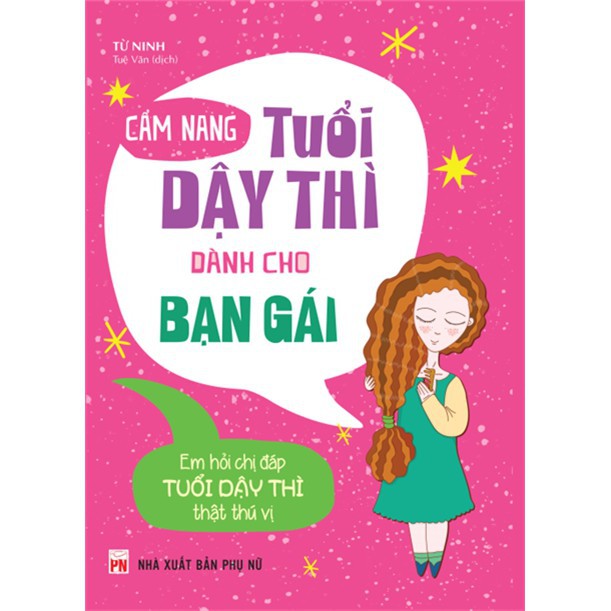 Sách - Cẩm Nang Tuổi Dậy Thì Dành Cho Bạn Gái