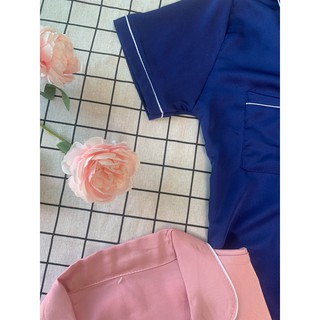 Pyjama lụa satin - đồ ngủ- Đồ bộ mặc nhà- lụa satin