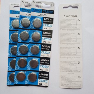 1 viên pin CR2032 / CR2025 / CR2016 / CR1632 / CR1616 / CR1620 / CR1220 dùng cho remote điều khiển, khóa điện tử